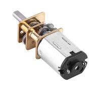 YUEHISY Motor de Caja de Cambios DC 6V de Alto par 1:1000, Motorreductor de Reducción de 10 RPM con Engranajes Metálicos Completos para Proyectos de Pasatiempos de Bricolaje, Eléctrico de bajo Ruido