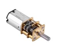 YUEHISY Motor de Engranaje de Alto par de CC de 6 V, Motor de Caja de Engranajes de Reducción 1:1000 con Engranajes de Metal Completo, de Engranaje de 10 RPM para Proyectos de Pasatiempos de (6V