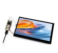 YUEHISY Panel Capacitivo DSI de 7 Pulgadas, Pantalla Táctil de 1024x600, Pantalla Táctil de 5 Puntos, Control de Brillo de Retroiluminación, Ajuste de Software de Soporte
