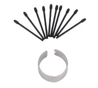 YUEHISY Paquete de 10 Puntas de Repuesto para Lápiz óptico, Puntas Pom de Alta Sensibilidad Compatibles con Pen2 Pro, MAX, Note5, Air2, Remarkable 2 Stylus