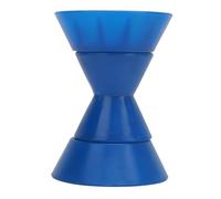 YUEHISY Parada de Proa de Rodillo de Barco de 4 Pulgadas, Eje de 1/2 Pulgada, Conjunto de Rodillo de Remolque Azul de PU Resistente a Arañazos para Yates