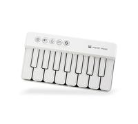 YUEHISY Piano de Juguete con Teclado, Piano Liviano de Bolsillo, Diseño Redondeado, Luces Degradadas de 7 Colores, Múltiples Métodos de Reproducción, para Niños Pequeños Que Viajan a Casa