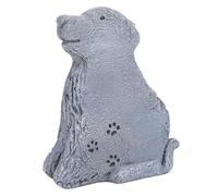 YUEHISY Piedra Conmemorativa para Perros, Estatua Conmemorativa de Resina para Jardín, de Condolencia por Duelo de Mascotas, para Decoración de Césped de Patio Al Aire Libre