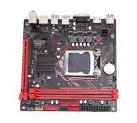 YUEHISY Placa Base B75 para LGA1155, Compatible con Xeon E3 V2 y 2.ª Generación I3 I5 I7, M.2 SATA SSD 6 Gbps, 2xDDR3, Salida VGA y HDMI 1080P, Fase de Alimentación Estable 3+1