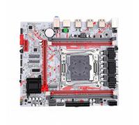 YUEHISY Placa Base para Juegos X99 LGA 2011-3, Compatible con CPU Xeon E5 V3/V4 DDR3, DDR3 de 4 Canales MAX 128 GB, Ranura NVMe M.2 y WiFi M.2