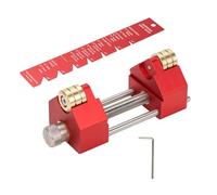 YUEHISY Plantilla de Afilado de Cinceles, Herramienta de Guía de Afilado con Rueda de Rodillo, Calibre de Fijación de ángulo, para Planos de Cinceles, 0,1" a 3,3"