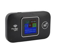 YUEHISY Punto de Acceso WiFi Portátil 4G LTE para Viajes, Conecta hasta 10 Dispositivos, Batería de 3000 MAh de Alta Velocidad de 150Mbps, Bandas de Red de Europa