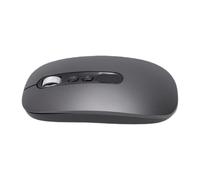 YUEHISY Ratón de Voz Alimentado por IA con Bluetooth/inalámbrico 2,4G, Escritura por Voz, Traducción, Búsqueda, Traducción de Capturas de Pantalla, dpi Ajustable (Black)