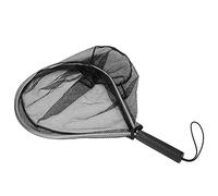 YUEHISY Red de Aterrizaje para Pesca con Mosca, Aro de Aluminio con Antideslizante, Malla Profunda Compacta para Captura y Liberación, Mini Red para Trucha Salmón, Ligera y Portátil para Pescadores