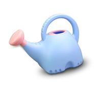 YUEHISY Regadera para Niños con Forma de Elefante, Tetera de Jardinería de Plástico de 1,5 L, Juguete Resistente a los Arañazos para Niños, Herramienta de Jardín Lúdica (Blue)