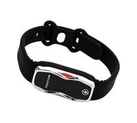 YUEHISY Reloj antiestático ajustable, reloj deportivo digital LED con correa de silicona, recargable de 90 mAh, para hombres y mujeres, alivio de electricidad estática