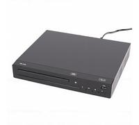 YUEHISY Reproductor de DVD para TV, Reproductor Doméstico 1080P Todas Las Regiones con HDMI, USB, Reproducción de CD MP3, Pantalla LED, Compatible con Múltiples Formatos, Cable AV (Enchufe de la UE)
