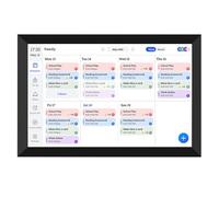 YUEHISY Smart Family Touchscreen Dashboard - Calendario Digital de 10.1 Pulgadas con Tareas Compartidas, Planes de Comidas y Fotos en la Nube