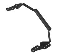 YUEHISY Soporte de Navegación GPS para Motocicleta, Soporte de Teléfono de Metal CNC para V Strom DL1000 2014-2019, para Parabrisas, Visión Clara, Varilla de de 22 Mm, Aleación de Aluminio Negro