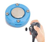 YUEHISY Soporte Magnético para Micrófono de Radio Móvil para Coche, Kit Magnético de Micrófono CB, Compatible con Radios de Perilla Redonda KMC30 KMC32 KMC35 KMC36 TK768G TK868G TM471A (BLUE)