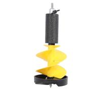 YUEHISY Taladro de Hielo Duradero de 8 Pulgadas con Flotador y Hoja Resistente para Pesca en Hielo, Ideal para Entusiastas del Aire Libre y Entusiastas de la Pesca Aleación de Aluminio 1