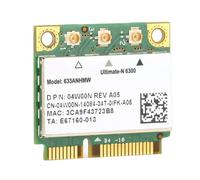 YUEHISY Tarjeta de Red para 6300, Dual Band 2.4/5GHz 802 A/G/N 450Mbps, Mini PCI E Port WiFi