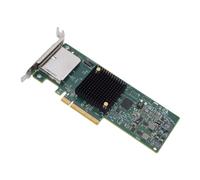 YUEHISY Tarjeta LSI 9207-8e 6Gbps SAT SAS HBA, Adaptador de Bus Host PCIe 3.0 X8 de 8 Puertos con Modo IT
