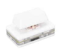 YUEHISY Teclado Mecánico RGB RGB de un Teclado USB con 1 Tecla Red Switch Tipo C Función de Memoria Wired y Memoria para Linux OS X PI (White)