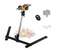 YUEHISY Trípode Ajustable para Teléfono, Rotación Superior de 360 Grados con Clip para Soporte de Teléfono y Control Remoto, Soporte para Trípode de Mesa para Cámaras, Proyectores