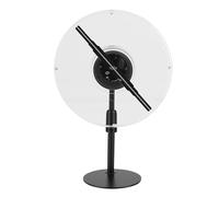 YUEHISY Ventilador de Holograma 3D de 9,1 Pulgadas, Pantalla Publicitaria Holográfica de Resolución 1024x234, 234 LED, WiFi, Control Remoto, Edición de PC para Tienda de Bares (Enchufe de la UE)