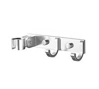 Yuehuamech Shower Head Holder with Hanging Hooks Adjustable Shower Head Bracket Heavy Duty Shower Bracket Storage Shelf Organizer for Bathroom Kitchen