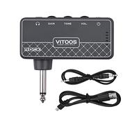 YUEKO Plexi Sound Mini amplificador de bolsillo amplificador micro auriculares guitarra estéreo amplificador amplificador con enchufe divisor USB