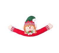 YUEKOPOU Accesorios para el Cabello navideños, Pinzas para Christmas Character Curtain Buckle Multiple Styles(Red1)