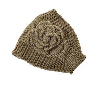 YUEKOPOU Accesorios para el Cabello navideños, Pinzas para Women's Pearl Decorated Headband For Wash Face Yoga Gym Hair Accessory Multicolor(Khaki)