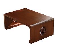 YUEKOPOU Asiento de Buda Elevado, Mesa para Ofrecer Inciens Portable Vintage Altar Table - Small Folding Kotatsu Table for Spiritual Use, Tea Dining(50x30x30cm)
