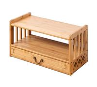 YUEKOPOU Asiento de Buda Elevado, Mesa para Ofrecer Inciens Small Altar Table - Little Shrine Table for Spiritual Practices, Buddhist Worship, and Displaying Jars, Plants, and Books