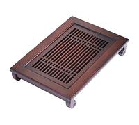 YUEKOPOU Bandeja de Té, Plato de Té Teaboard, Water Storage Set Drawer Household Tea Board Chinese Tea Storage Tray