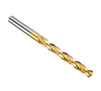YUEKOPOU Broca de 3,5 mm, 3 piezas M42 Broca de acero de alta velocidad con 8% cobalto, herramienta de perforación resistente al desgaste for mecanizado de metal duro y acero inoxidable(6.9mm)
