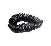 YUEKOPOU Candado de bicicleta con combinación de 4 dígitos: cable de seguridad duradero for bicicletas, motos y electromóviles