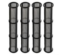 YUEKOPOU Filtro pulverizador, filtro de acero inoxidable, A Comprehensive Filter Solution for Airless Painting Equipment Pack of Four Long Manifold Options Available(60 Mesh)