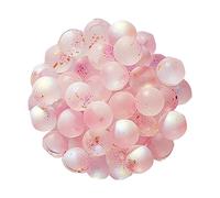 YUEKOPOU Guijarros,Piedras Decorativas Naturales, Glass Marbles, Glass Stones, Glass Gems Beads, Sea Glass Pebbles for Aquarium Turtle Fish Tank Vase Filler Terrarium Flowerpot Decoration,E,100(F,50)