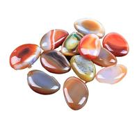 YUEKOPOU Guijarros,Piedras Decorativas Naturales, Polished Agate Stones Colored Pebbles River Rocks for Plants, Fish Tank Rocks, Aquarium Rocks, Vase Filler Rocks, Landscaping Rocks and DIY Arts,M(L)