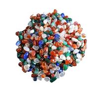 YUEKOPOU Guijarros,Piedras Decorativas Naturales, Polished Agate Stones Colored Pebbles River Rocks for Plants, Fish Tank Rocks, Vase Filler Rocks, Aquarium Rocks, Landscaping Rocks and DIY Arts,M(M)