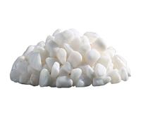 YUEKOPOU Guijarros,Piedras Decorativas Naturales, White Gravels, Irregular Shaped Natural Rock Pebbles, DIY Polished Rocks for Potted Plant,Bonsai,Vase Fillers, Fish Tank, Aquarium Gravel Rocks,C(C)