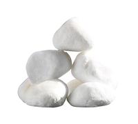 YUEKOPOU Guijarros,Piedras Decorativas Naturales, White Gravels, Irregular Shaped Natural Rock Pebbles, DIY Polished Rocks for Potted Plant,Bonsai,Vase Fillers, Fish Tank, Aquarium Gravel Rocks,C(F)