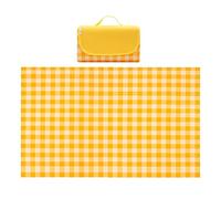 YUEKOPOU Manta de Picnic, Esterilla de Playa Impermeable, Picnic Outdoor Mat, Waterproof Foldable Blanket Gingham Picnic Mat for Beach, Camping Picnic Blanket on Grass,200x300cm(150x100cm)