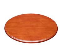 YUEKOPOU Plato giratorio Lazy Susan de madera maciza, plato giratorio grande for servir en la cocina, comedor, bandeja giratoria antideslizante estable(Crabapple,80cm/31in)