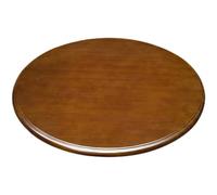 YUEKOPOU Plato giratorio Lazy Susan de madera maciza, plato giratorio grande for servir en la cocina, comedor, bandeja giratoria antideslizante estable(Walnut,100cm/40in)