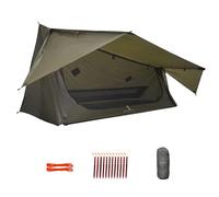 YUEKOPOU Tienda vivac Ultraligera Impermeable for una Persona for Acampar y Caminar