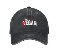 YUELEKANG I Am Negan Dead Man Walking Vintage Baseball Cap Mens Mountain Baseball Hats Classic Washed Cotton