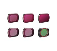 YueLi Paquete de 6 filtros magnéticos para Pocket 3-UV, CPL, ND8, ND16, ND32, ND64, protección de lente polarizante, vidrio óptico AGC compatible con DJI Osmo Pocket 3