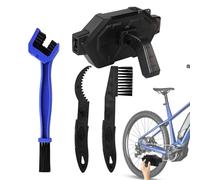 Yuemeuy Cepillos Limpiadores De Bicicletas - Limpia Transmisión Equipo Completo | 4 Piezas Cepillo Limpiador De Cadenas De Motocicleta - Para Mantenimiento de Bicicletas y Motos Para Ciclistas Garaje