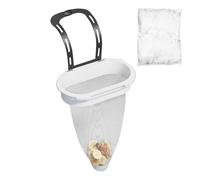 Yuemeuy Cesta Filtro Fregadero Cocina, Malla para Atrapar Residuos de Comida en el Fregadero, Filtro de Basura Evita Atascos con Bolsas de Malla para Restos de Comida Peladuras de Té y Tejidos