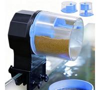 Yuemeuy Dispensador Automático De Alimento para Peces, Automático A Pilas con Temporizador, Dosificador para Vacaciones, para Acuarios De Betta Tortuga Camarón Estanque Y Casas De Fin De Semana