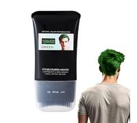 Yuemeuy Peine Tinte Para El Cabello | 2 En 1 Barra Antitranspirante Para Cubrir Canas Con Peine,Producto De Coloración Conveniente Para Familia Esposo Padre Hijo Amigos
